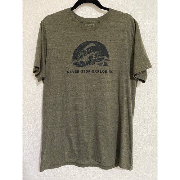The North Face Men's T Shirt Sz XL Slim Fit Never Stop Exploring Casual Outdoor - Picture 1 of 9